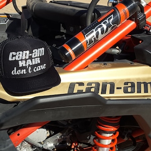 Can-Am Hair Don&#39;t Care Trucker Hat or Baseball Hat