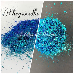 Chrysocolla glitter