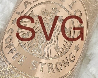Wimpern lang Kaffee stark SVG pack
