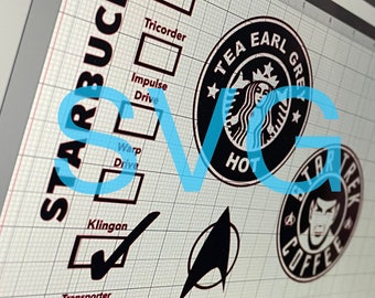 Star Trek Tumbler SVG