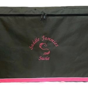Canvas Tack Trunk Cover for Rolling Tool Trunks
