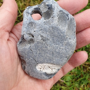 Beautiful hag stone. Rare find. Protection stone. Adder stone. Odin stone