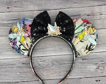 Tinkerbell Mausohren - Feen, Minnie Maus, Fee, Tinkerbell, Peter Pan, Fantasieland, Land, Prinzessin