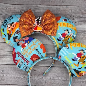 Goofy Movie Quotes Mouse Ears - goofy movie, power line, Minnie Mouse, Mouse, Pete, 90s, the goofy movie, max , disneyland, goof troop