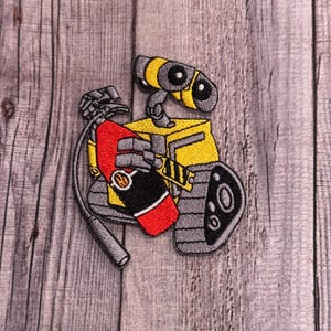 Wall-e Opstrijkpatch - pixar, robot