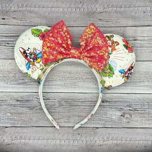 Alulani dooney Mouse Ears - Minnie, Mouse, , Valentine, Hawaii, Aulani, Volcano, land, Disney World, Magic Kingdom