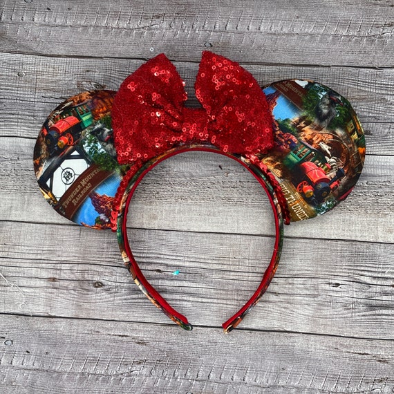 Minnie Mouse‎ thunder mountain railroad ears headband 97167s1.jpg main image 2