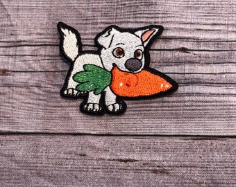 ディズニーストア BOLT ホワイト ぬいぐるみ 犬 座っている