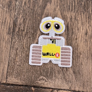 Wall-e Opstrijkpatch - pixar, robot
