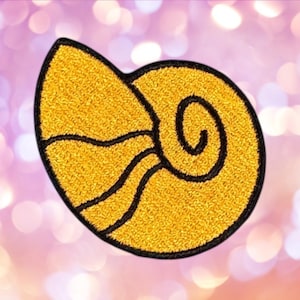 Ursula shell Iron-on Patch -PIxar, , Jacket, Backpack, Hat, The little Mermaid 2026