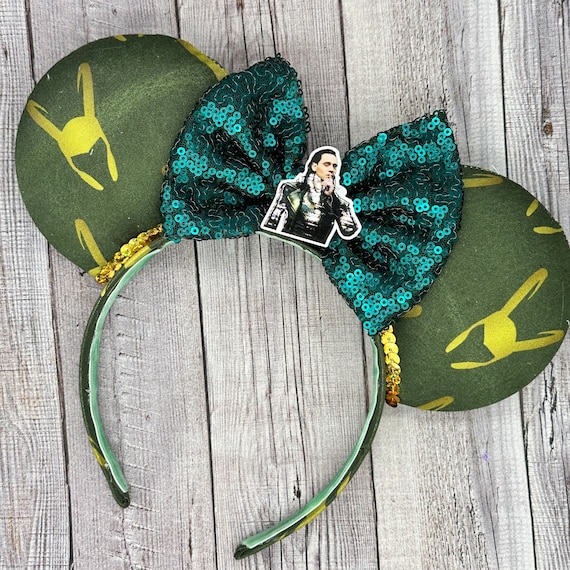 Loki Mouse Ears - Minnie, Mouse, Marvel, Avengers, Thor - Etsy display picture 2