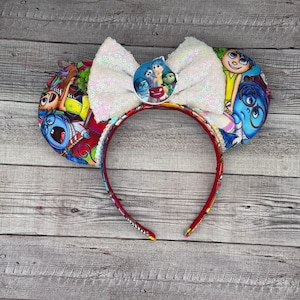 Inside Out Mouse Ears - Minnie, , Sadness, Joy, Mouse, Fear, Anger,  Pier, , Emotions, Magic Kingdom