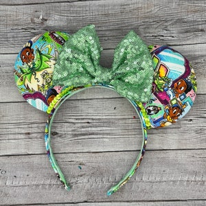 Princess and the Frog Mouse Ears - tiana, New Orleans, bayou, Minnie Mouse, Mouse, princesses, land, splash mountain