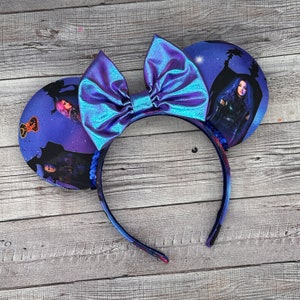 Descendants Parents Mouse Ears - Mal, Descendants 2, 3, Carlos, Disney Channel, Jay, Evie, villains, Halloween