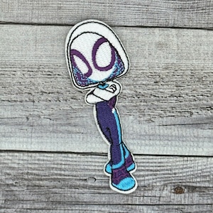 Ghost Spider Gwen Iron on patch - SpiderMan
