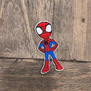 Spidey Jr Iron on patch - SpiderMan, amazing friends