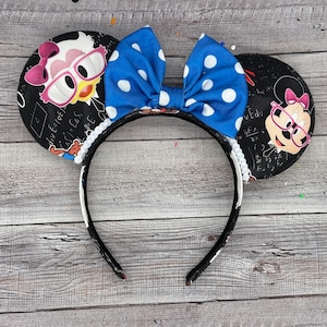 Back to School Nerd Mouse Ears - Minnie, Mouse,  world hotels, Europe, France, Vacation Club