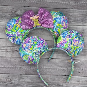 Dopey LP Mouse Ears - Princess Dopey, Grumpy, land, Magic Kingdom, Mine Train, Seven Dwarves, Lilly Style