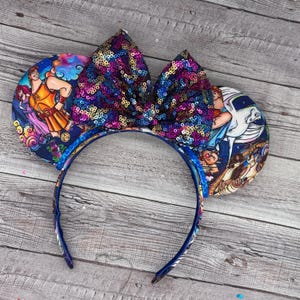 Hercules Mouse Ears - Megara, Hades, Zeus, Pegasus, Phil, , Herc, Disney World, Epcot, Greece, Gods, Mouse
