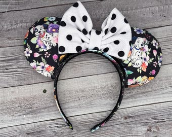 101 Dalmatische muisoren - Minnie, Mouse, Dalmatiërs, Halloween, schurken, feest, herfst, stippen, disney, magisch koninkrijk