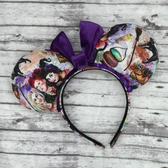 3 Witch Sisters Cauldron Witch Ears - Minnie, Mouse, Mouse  display picture 2