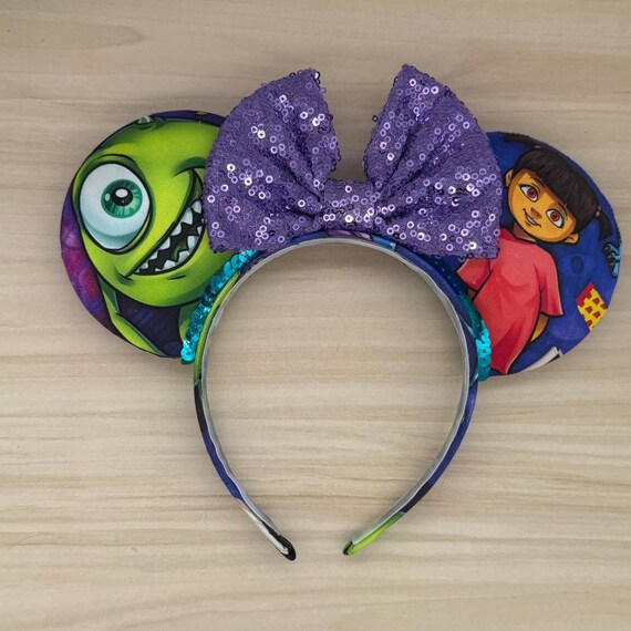 Monsters Inc Mouse Ears - Sulley, Boo, Mike, Minnie, Mouse, , , Monsters Inc,  U, Hollywood, Doors, at Work - Etsy