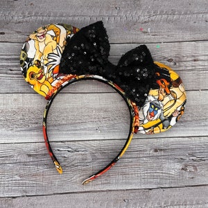 Lion Sketch Mouse Ears - Minnie, Simba, Nala, Animal Kingdom, Mouse,