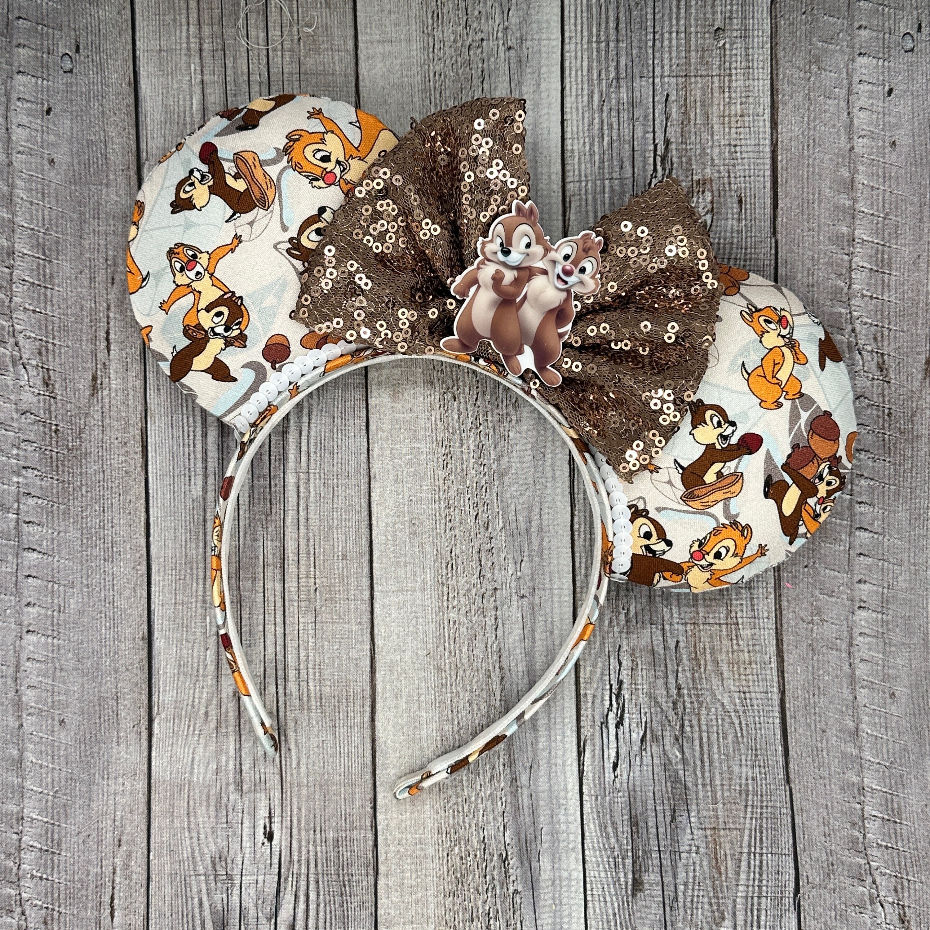Chip and Dale Chipmunk Ears - Acorn, Fall, Classic Disney  display picture 1