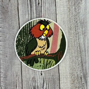 Archemedes Iron on patch - sword in the stone owl