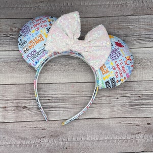 Music and Lyrics Mouse Ears - Hercules , Mulan, Alice, , Choir, Glee, Musical, Broadway, Epcot, Hollywood Studios