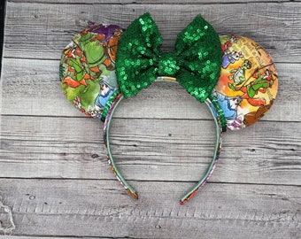 Robin Hood Mouse Ears - Minnie, Mouse, Maid Marrian, Little John, Prince John, Archer, Bow and arrow, Fox,