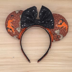 Scar Mouse Ears - Minnie, Simba, Nala, Animal Kingdom, Mouse, halloween, Lion, Villains