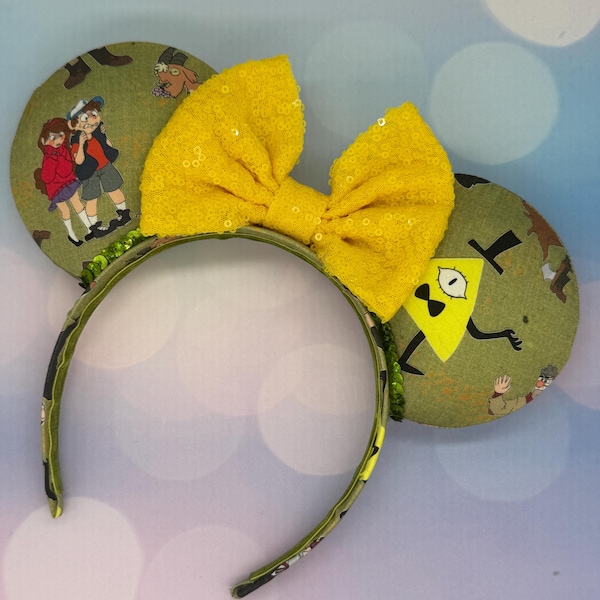 Gravity Falls Musöron - Disney Channel, Bill Cypher, Mable Dipper Pines
