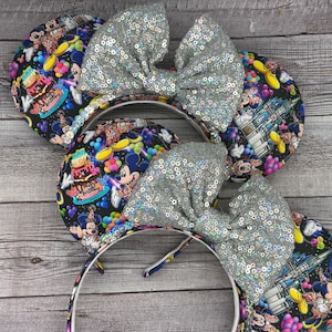 Celebration Birthday Mouse Ears- cake, minnie, party, unbirthday, gift, disney,