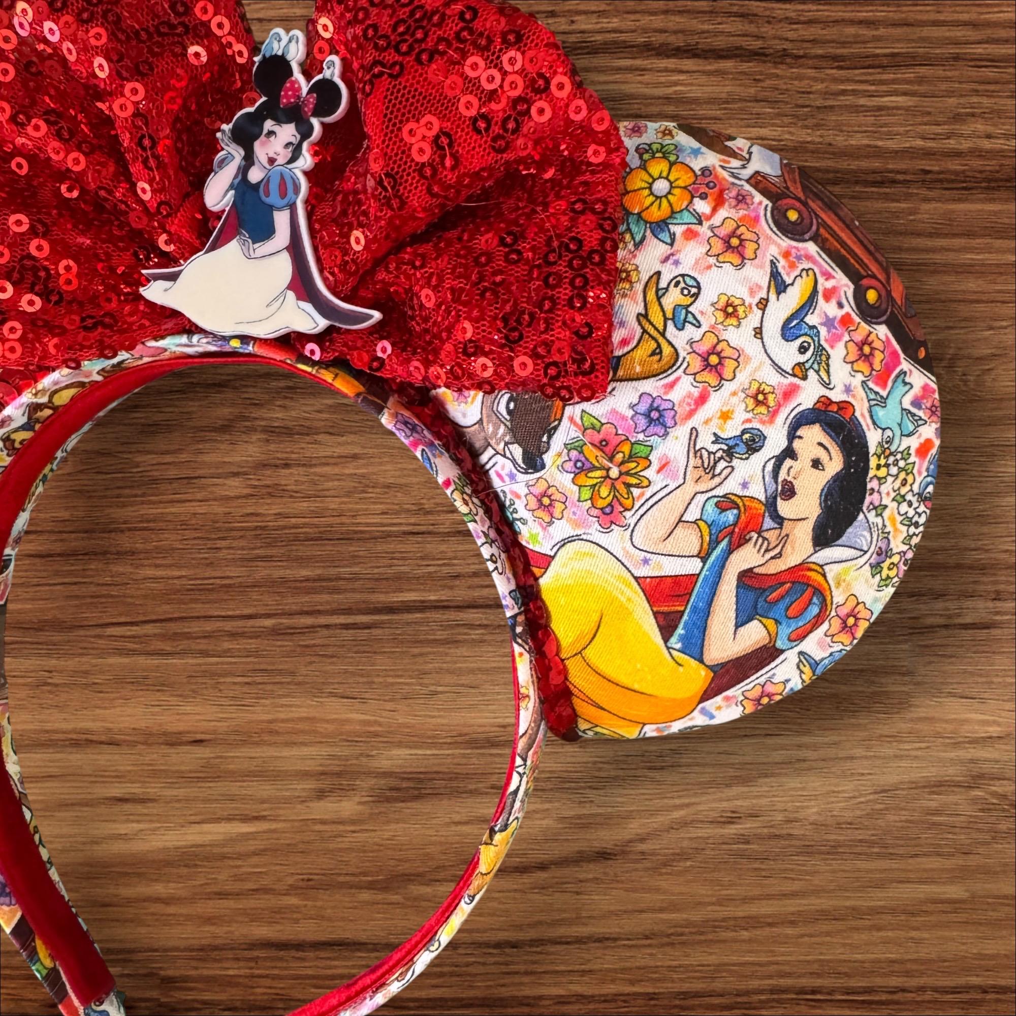Snow White and Seven Dwarves Mouse Ears - Princess Dopey, Grumpy