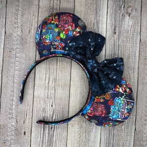 Tower of Terror Mouse Ears - Minnie, Mouse, Hollywood studios, twilight tower hotel, spooky,  world