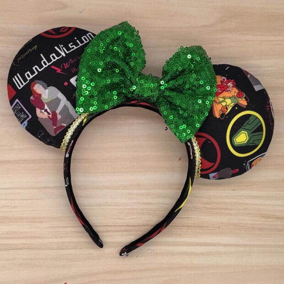 Wandavision Logo Mouse Ears - Minnie, Mouse, Marvel, Wanda  display picture 3