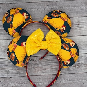 Dug Mouse Ears - Carl, Ellie, Kevin, Adventure is out there, Doug, Russel, Up, Balloons, , Minnie, Mouse