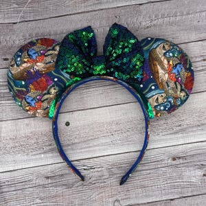 Finding Nemo Mouse Ears - Minnie, Mickey, , Pixar, Living Seas, Finding Dory, Epcot, Mine, Fish, Underwater