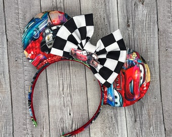 Radiator Springs Locals Mouse Ears - Minnie, Mouse, Radiator Springs, Trucks, ca adventure, Cars, racing, Lightning, Towmater