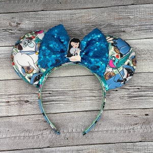 Meeko, Percy and Flit Pocahontas Mouse Ears - Minnie, Princess, Mouse, , River
