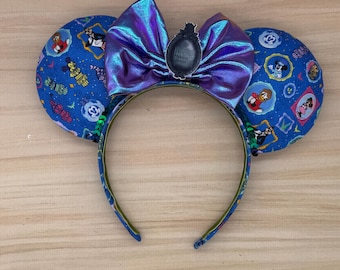 Ready to Ship -  Mickey and Friends Haunted Mansion Mouse Ears - Minnie Mouse, Mouse, Gonzo, Halloween, Spooky, Ghosts