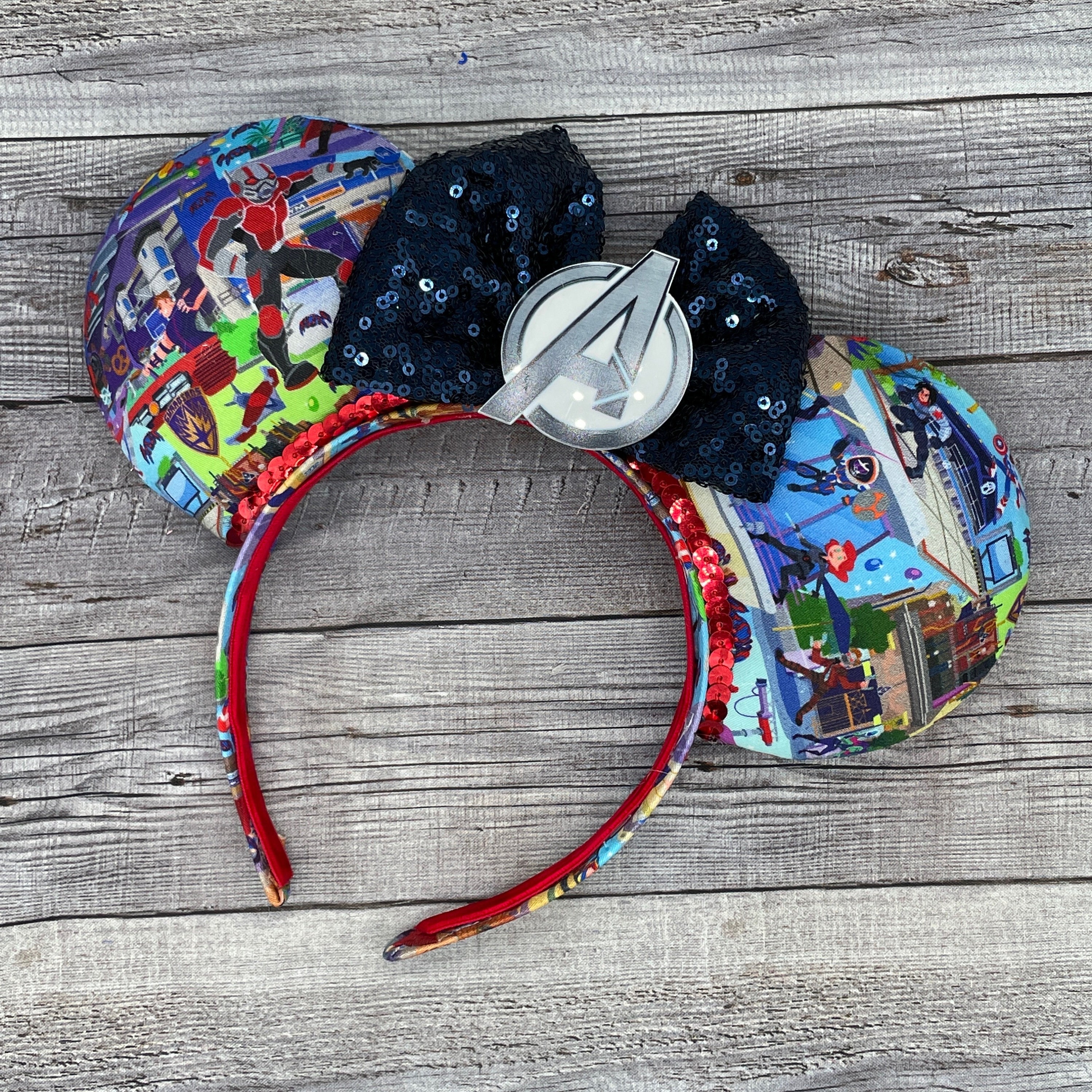 Avengers Campus Mouse Ears - Minnie, Mouse, Marvel 