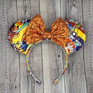 Goofy Movie  Ears - power line, Minnie Mouse, Mouse, Pete, 90s, the goofy movie, max ,  land