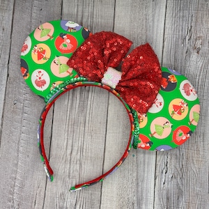 Retro Princess Doll Mouse Ears - winter, mouse, red, black, trendy, waffle ugly