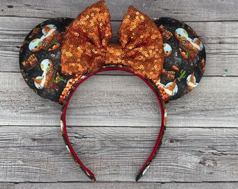 Thunder Mountain Mouse ears - Minnie, Mouse, Train, Frontierland, land Attractions, Western, Rides, Magic Kingdom