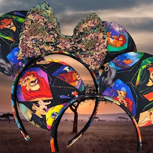 Lion Mouse Ears - Minnie, Simba, Nala, Animal Kingdom, Mouse,
