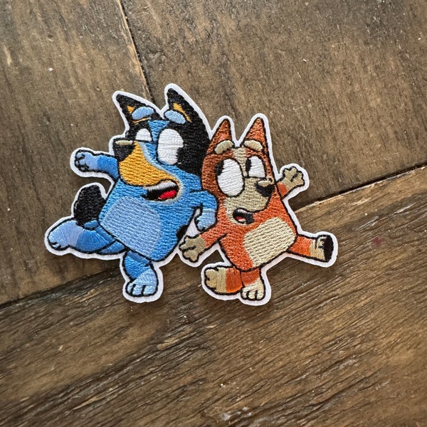 Blue and Bingo Iron on Patch 2026