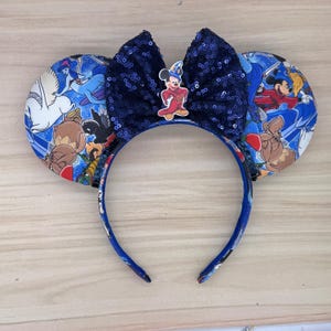 Fantasia Mouse Ears -Sorcerer Mouse, Minnie, Stars, , Yensid, Magic, Fantasmic, Magic Kingdom