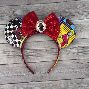 Emperor New Groove Mouse Ears - kuzco, kronk, yzma, llama, Minnie, Mouse, , Disneyland, magic kingdom